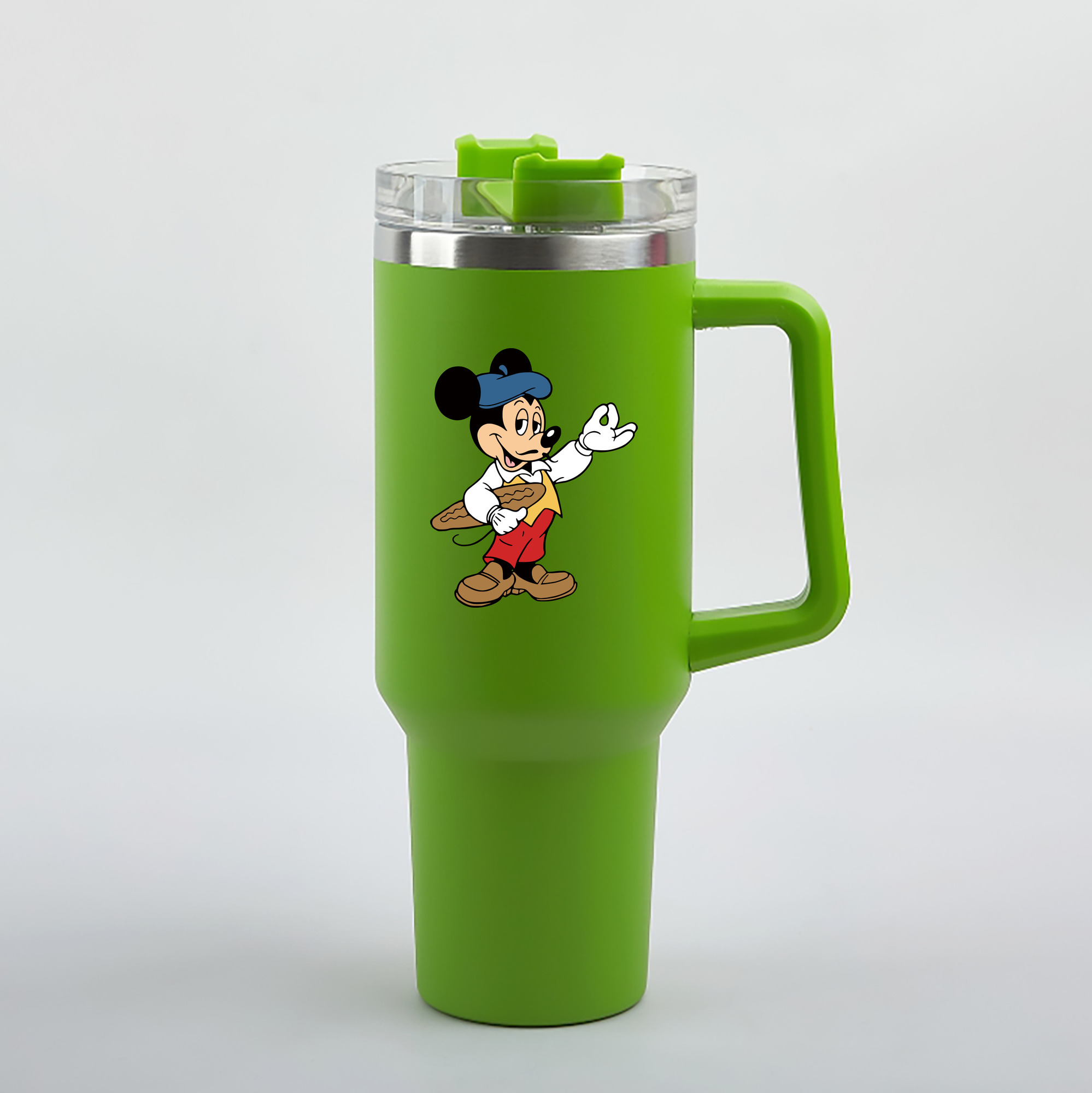 （画像用） ミッキーマウス Mickey Mouse 1200mL車用タンブラー（カラープリント）